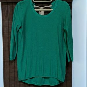 Emerald green lightweight sweater
